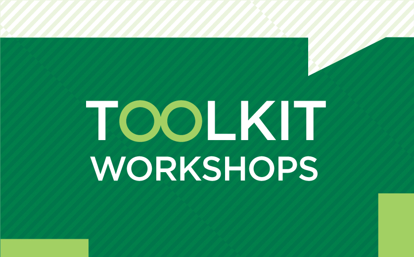 Toolkit workshops – we go virtual!
